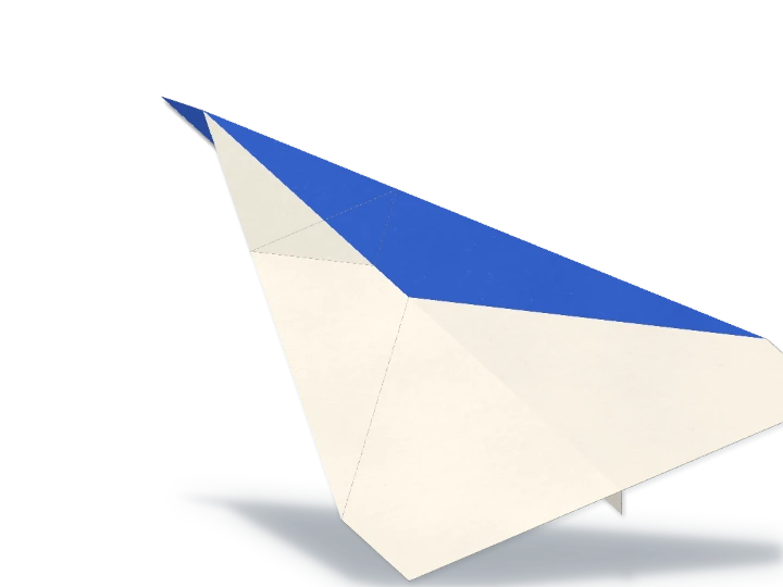 Classic dart, authored animated geometry